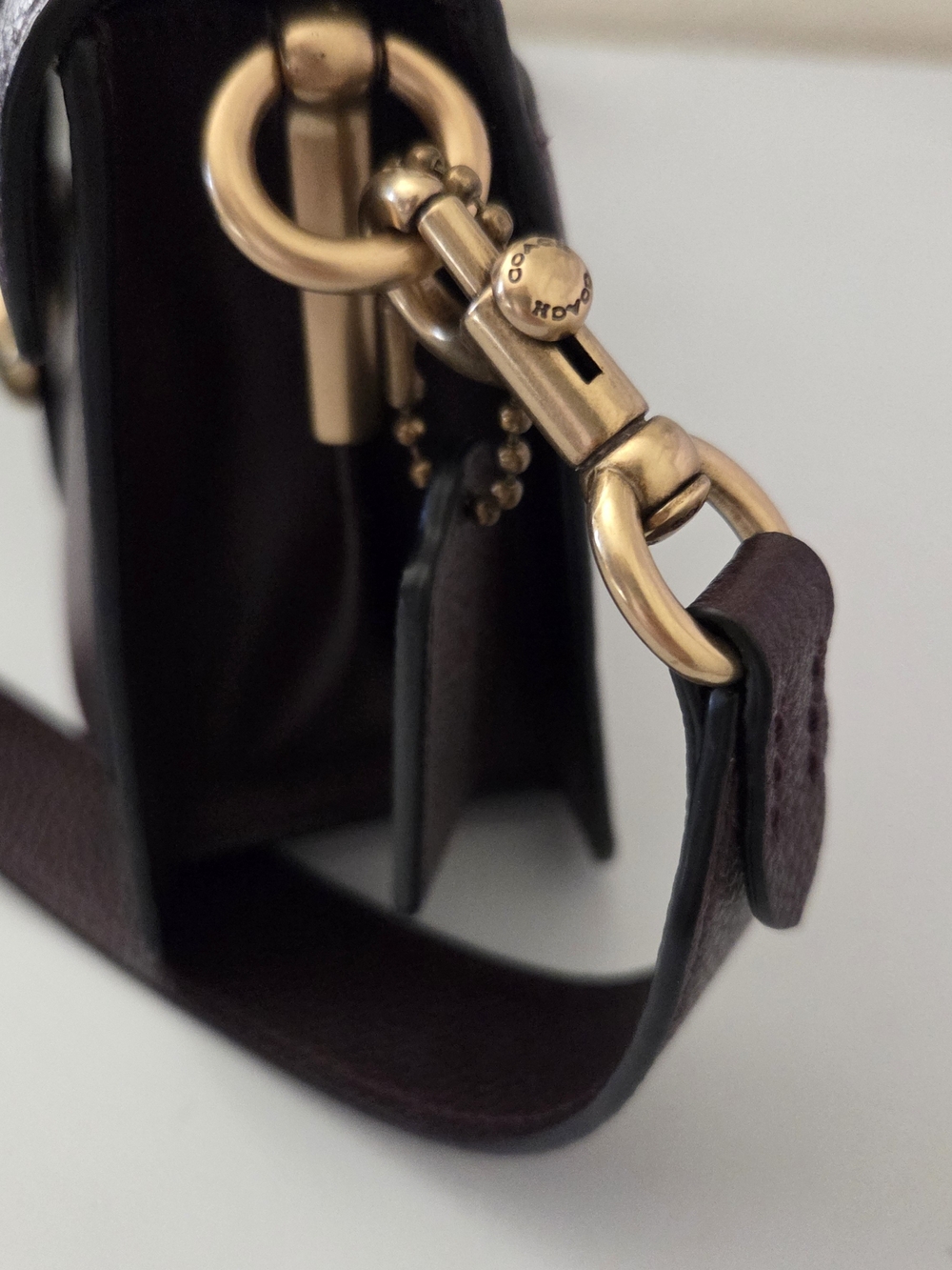 Coach Tabby Shoulder Bag 26 in Oxblood - Picture 8 of 16